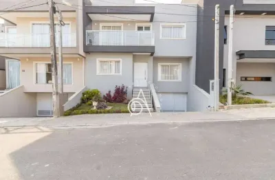 Sobrado para venda em xaxim de 266.00m² com 3 quartos, 2 suites e 3 garagens