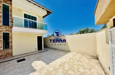 Casa para venda em barroco (itaipuaçu) de 90.00m² com 2 quartos, 2 suites e 2 garagens