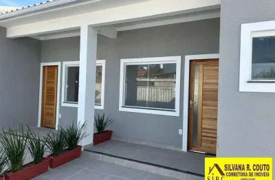 Casa para venda em jardim atlântico central (itaipuaçu) de 55.00m² com 2 quartos, 1 suite e 1 garagem