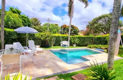 Casa de condomínio para venda em loteamento caminhos de são conrado (sousas) de 234.00m² com 3 quartos, 1 suite e 4 garagens