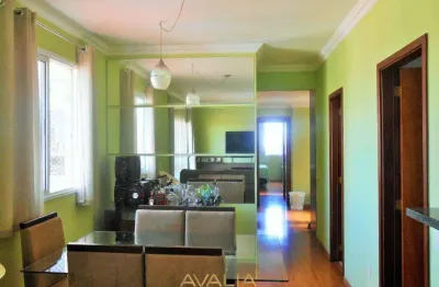 Apartamento para venda em vila nossa senhora aparecida de 128.00m² com 3 quartos, 1 suite e 2 garagens