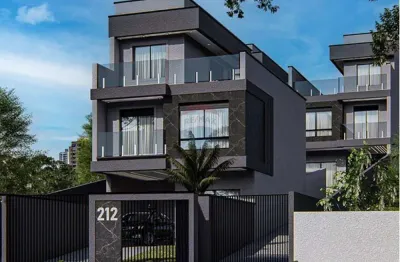 Sobrado para venda em tingui de 141.00m² com 3 quartos, 1 suite e 2 garagens