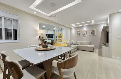 Apartamento para venda em vila augusta de 108.00m² com 3 quartos, 1 suite e 2 garagens