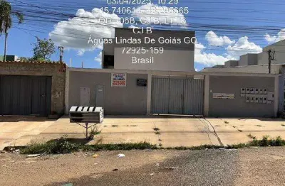 Apartamento para venda em parque da barragem setor 10 de 55.00m² com 2 quartos e 1 garagem