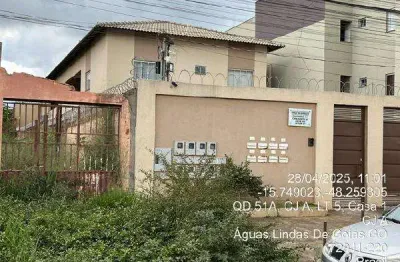 Apartamento para venda em parque da barragem setor 01 de 57.00m² com 2 quartos