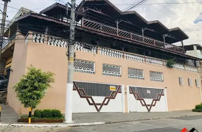 Sobrado para venda em jardim monte azul de 133.00m² com 3 quartos, 1 suite e 4 garagens
