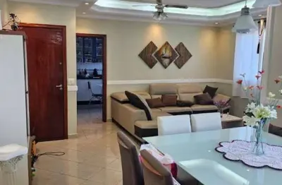 Cobertura para venda em canto do forte de 128.00m² com 3 quartos, 2 suites e 3 garagens