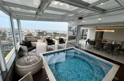 Cobertura para alugar em batel de 313.00m² com 3 quartos e 3 garagens