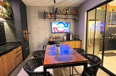 Sobrado para venda em cajuru do sul de 300.00m² com 3 quartos, 2 suites e 4 garagens