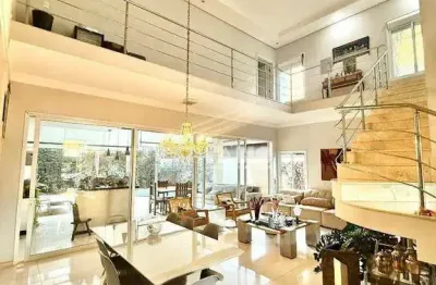 Sobrado para alugar em residencial eco village i de 350.00m² com 4 quartos, 4 suites e 4 garagens