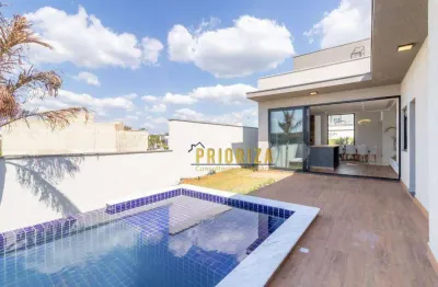 Casa de condomínio para venda em alphaville nova esplanada iv de 255.00m² com 3 quartos, 3 suites e 4 garagens