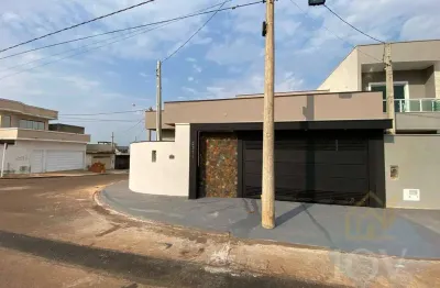 Casa para venda em residencial ouro verde de 103.00m² com 3 quartos, 1 suite e 2 garagens