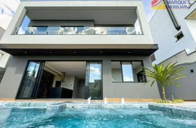 Sobrado para venda em condomínio jardim paradiso de 311.00m² com 3 quartos, 3 suites e 4 garagens