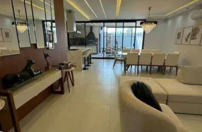 Sobrado para venda em condomínio park gran reserve de 279.00m² com 3 quartos, 3 suites e 3 garagens