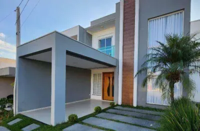 Sobrado para venda em condomínio montreal residence de 180.00m² com 3 quartos, 3 suites e 2 garagens