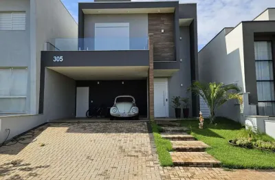 Sobrado para venda em residencial club portinari de 203.00m² com 3 quartos, 3 suites e 4 garagens