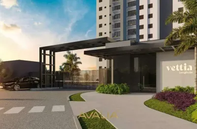 Apartamento para venda em chácara alvorada de 58.17m² com 2 quartos, 1 suite e 2 garagens