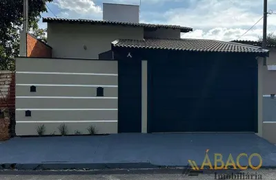 Casa para venda em residencial samambaia de 133.78m² com 3 quartos, 1 suite e 2 garagens