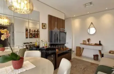 Apartamento para venda em loteamento santo antônio de 65.00m² com 2 quartos, 1 suite e 1 garagem