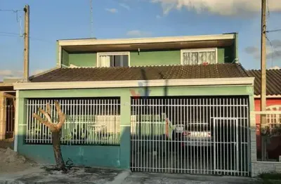 Sobrado para venda em ganchinho de 71.00m² com 4 quartos e 2 garagens