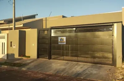 Casa para venda em residencial doutor joão tajara de 120.00m² com 3 quartos, 1 suite e 2 garagens