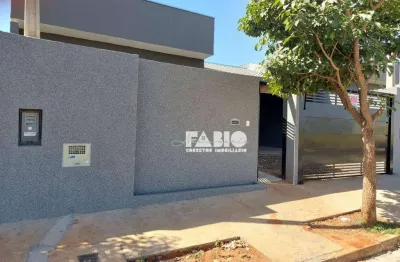Casa para venda em residencial doca vetorazzo/res santa cruz de 106.00m² com 3 quartos, 1 suite e 2 garagens