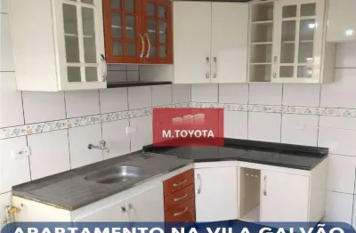 Apartamento para venda e aluguel em vila galvão de 45.00m² com 2 quartos e 1 garagem