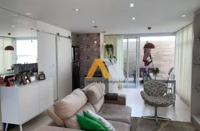 Sobrado para venda em condominio residencial vila hayman de 130.00m² com 3 quartos, 1 suite e 2 garagens