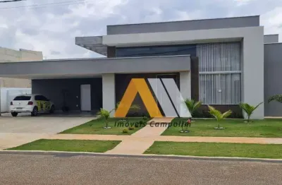 Casa de condomínio para venda em condominio solar do bosque de 292.00m² com 4 quartos, 4 suites e 2 garagens