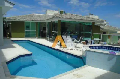 Sobrado para venda em condomínio villa verona de 520.00m² com 4 quartos, 4 suites e 6 garagens