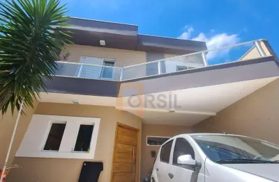 Sobrado para venda em jardim nathalie de 193.00m² com 3 quartos, 1 suite e 2 garagens