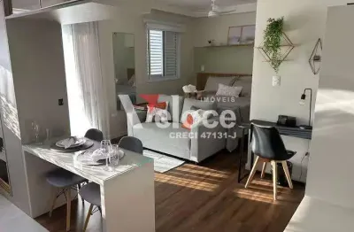 Apartamento para venda em condomínio centro empresarial taquari de 32.00m² com 1 quarto e 1 garagem