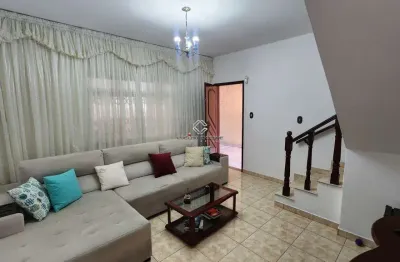 Sobrado para venda em vila camilópolis de 188.00m² com 3 quartos, 2 suites e 2 garagens