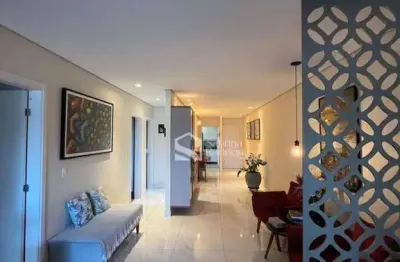 Apartamento para venda em residencial paulistanea de 130.00m² com 3 quartos, 3 suites e 2 garagens