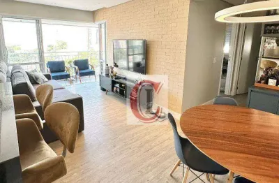 Apartamento para venda em vila assunção de 71.00m² com 2 quartos, 2 suites e 2 garagens