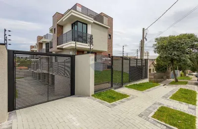 Casa de condomínio para venda em tingui de 144.00m² com 3 quartos, 1 suite e 2 garagens