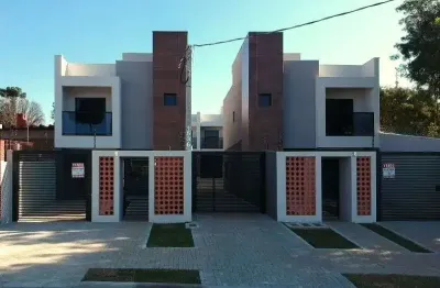 Sobrado para venda em guaíra de 123.00m² com 3 quartos, 1 suite e 2 garagens