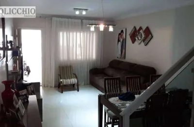 Sobrado para venda em jardim stella de 130.00m² com 3 quartos, 3 suites e 2 garagens