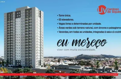 Apartamento para venda em vila oliveira de 57.00m² com 2 quartos, 1 suite e 1 garagem