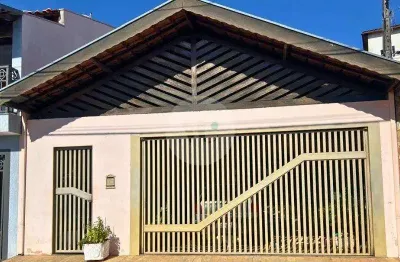 Casa para venda em residencial américo alves margarido de 134.00m² com 3 quartos, 1 suite e 2 garagens