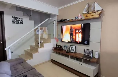 Sobrado para venda em santa cândida de 86.00m² com 3 quartos e 2 garagens