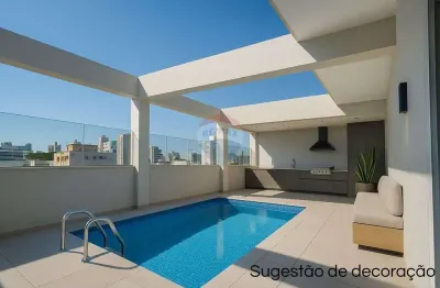 Cobertura para venda em sion de 201.00m² com 3 quartos, 1 suite e 2 garagens