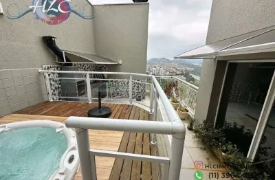 Cobertura para venda em jardim flórida de 140.00m² com 2 quartos, 2 suites e 2 garagens