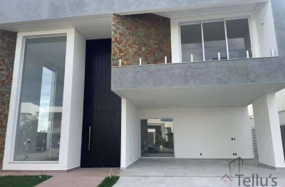 Casa de condomínio para venda em alphaville nova esplanada i de 427.00m² com 4 quartos, 4 suites e 4 garagens