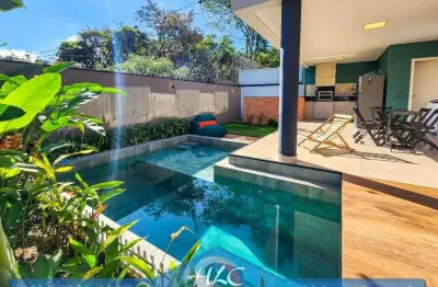 Casa de condomínio para venda em jardim novo mundo de 245.00m² com 3 quartos, 3 suites e 4 garagens