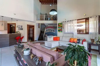 Casa de condomínio para venda em chácara roselândia de 280.00m² com 4 quartos, 4 suites e 5 garagens