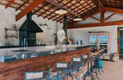 Casa para venda em morada das fontes de 615.00m² com 3 quartos, 3 suites e 4 garagens