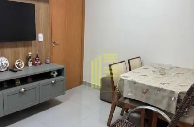 Apartamento para venda em loteamento clube v de 49.00m² com 2 quartos e 2 garagens