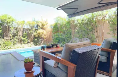 Casa de condomínio para venda em residencial e empresarial alphaville de 356.00m² com 4 quartos, 4 suites e 4 garagens