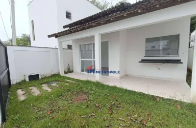 Casa de condomínio para venda em vargem grande de 120.00m² com 3 quartos, 1 suite e 2 garagens